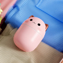 Cute Cat USB Air Humidifier – Ultra-Silent Aromatherapy Diffuser with LED Mist for Home, Office & Car