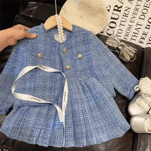 2024 Girl's French Style Chanel Style High-end Short Skirt Suit Autumn Girl's Elegant Coat Skirt Two-piece Set