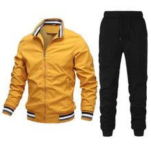 2024 New Men's Jacket Suit Casual Jacket Stitching Trousers Bomber Jacket High Quality Jacket Suit