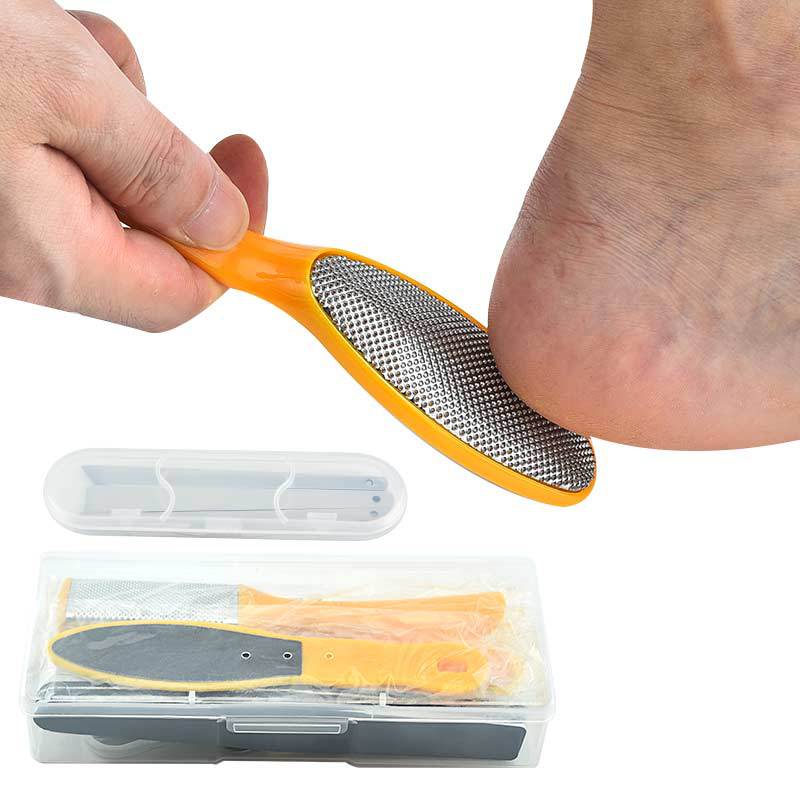 Dead Skin Feet Rubbing Stainless Steel Foot Board File Rubbing Board Tool Set 17 In 1 Foot Grinder Set