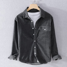 Casual Loose Long-sleeved Shirt For Men