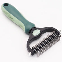 Amazon's Best-selling Pet Double-sided Knotting Comb Artifact Dog Cat Knotting Knife Rake Comb Grooming Comb Supplies