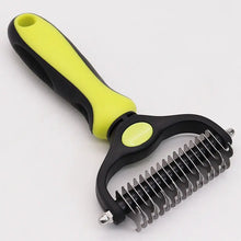 Amazon's Best-selling Pet Double-sided Knotting Comb Artifact Dog Cat Knotting Knife Rake Comb Grooming Comb Supplies