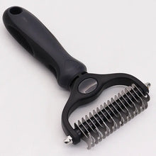 Amazon's Best-selling Pet Double-sided Knotting Comb Artifact Dog Cat Knotting Knife Rake Comb Grooming Comb Supplies