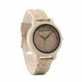 BOBO BIRD Simple Temperament Bamboo Wood Quartz Couple Watch With Japanese Movement As A Gift