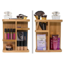 Bamboo Cosmetic Storage Cabinet Desktop Creative Cosmetic Storage Custom Support Proofing