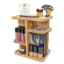 Bamboo Cosmetic Storage Cabinet Desktop Creative Cosmetic Storage Custom Support Proofing