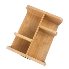 Bamboo Cosmetic Storage Cabinet Desktop Creative Cosmetic Storage Custom Support Proofing