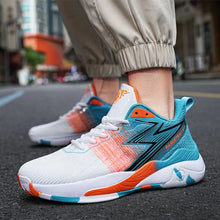 Basketball Shoes Men's High School Students Sports Shoes Non-slip Friction With Sound Sneakers Youth Sports Training Shoes Men