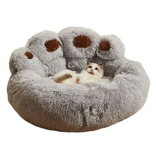 Bear Paw Cat Paw Kennel Dog Mat Autumn And Winter Cat Nest Double Silk Plush Comfortable Warm