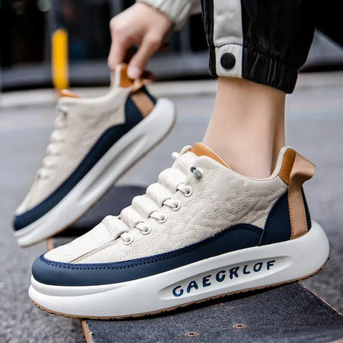 Canvas Men's Shoes 2023 New Summer Korean Style Fashionable Sports Casual Black Sneakers Men's Versatile Platform Fashionable Shoes