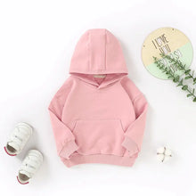 Children's Hoodie Foreign Trade Hooded Brushed Children's Long-sleeved Sweater Warm Children's Sweater European And American Hooded Children's Sweater