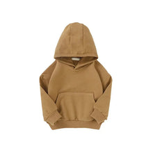 Children's Hoodie Foreign Trade Hooded Brushed Children's Long-sleeved Sweater Warm Children's Sweater European And American Hooded Children's Sweater