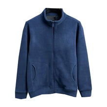 Clearance Clearance Foreign Trade Tail Single And Double-sided Polar Fleece Sweatshirt Men's Zipper Cardigan Autumn And Winter Warm Stand-up Collar Jacket