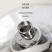 Creative Bathroom Music Top Spray Bathroom Built-in Bluetooth Waterproof Audio Shower Head Bath Top Spray Shower Factory