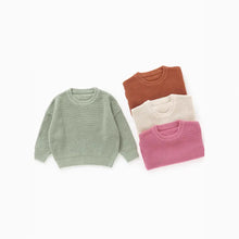 Cross-border Hot Selling Amazon Explosive Children's Autumn A Cotton Sweater Ins Nordic Style Boys And Girls Baby Hair