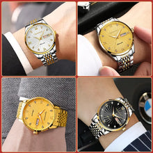 Douyin Same Watch Men's Mechanical Watch Automatic High-end Business Double Calendar Luminous Men's Mechanical Watch Wholesale