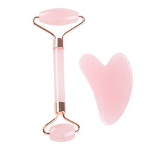 Facial Eye Roller Massage Stick Non-natural Powder Crystal Jade Roller Beauty Massager