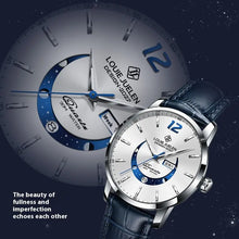 Genuine Leather Quartz Watch | Luminous Luxury Men's Watch My Store