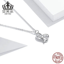 Heart-shaped Buckle Sterling Silver S925 Necklace For Women
