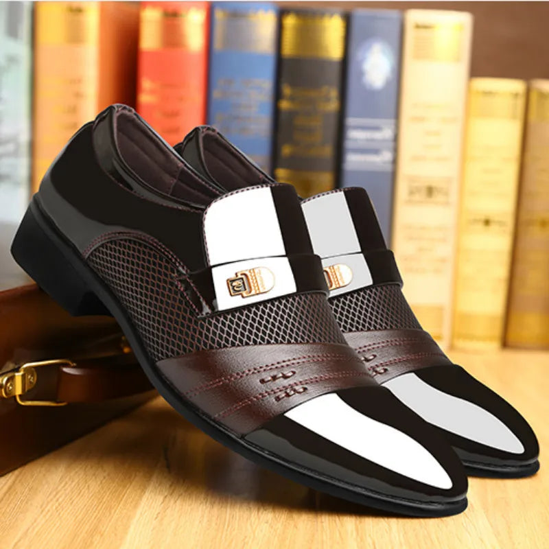 Italian Loafers Men Shoes Wedding Oxford Shoes For Men Formal Shoes Men Mens Dress Shoes Zapatos De Hombre De Vestir Formal|Formal Shoes|   - AliExpress