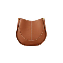 New 2024 First Layer Cowhide Messenger Bag Niche Light Luxury Women's Bag Design Single Shoulder Saddle Bag Leather Bag Women's Bag