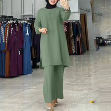 New  Muslim Solid Color Suit