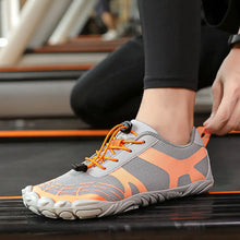 New Outdoor Five-finger Hiking Shoes Breathable Hiking Shoes Men's Thickened Cross-country Shoes Non-slip Upstream Shoes