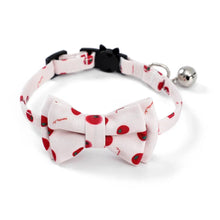 New Pet Collar, Cat Face Safety Buckle, Cat Bell Collar, Cat Bow Tie Collar