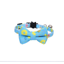 New Pet Collar, Cat Face Safety Buckle, Cat Bell Collar, Cat Bow Tie Collar