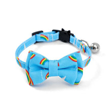 New Pet Collar, Cat Face Safety Buckle, Cat Bell Collar, Cat Bow Tie Collar