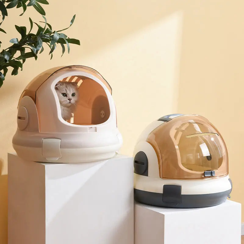 New Simple Basket Air Case Portable Breathable Pet Space Capsule Multifunctional Panoramic Cat Bag