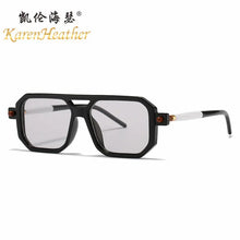 New Square Frame Fashion Sunglasses European And American Net Red Street Shooting Sunglasses Female Cross-border Trend INS Windproof Blue Light Glasses
