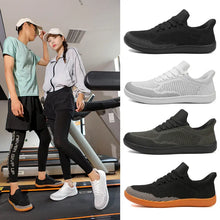New Wide Last Casual Shoes Sports Fitness Men's Couple Slip-on Lightweight Flying Weaving Shoes Women's Outdoor Cycling Hiking Shoes