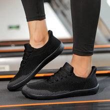 New Wide Last Casual Shoes Sports Fitness Men's Couple Slip-on Lightweight Flying Weaving Shoes Women's Outdoor Cycling Hiking Shoes