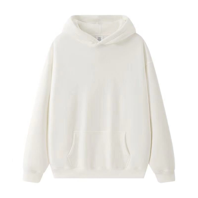 Solid Color Hooded Sweat For Men