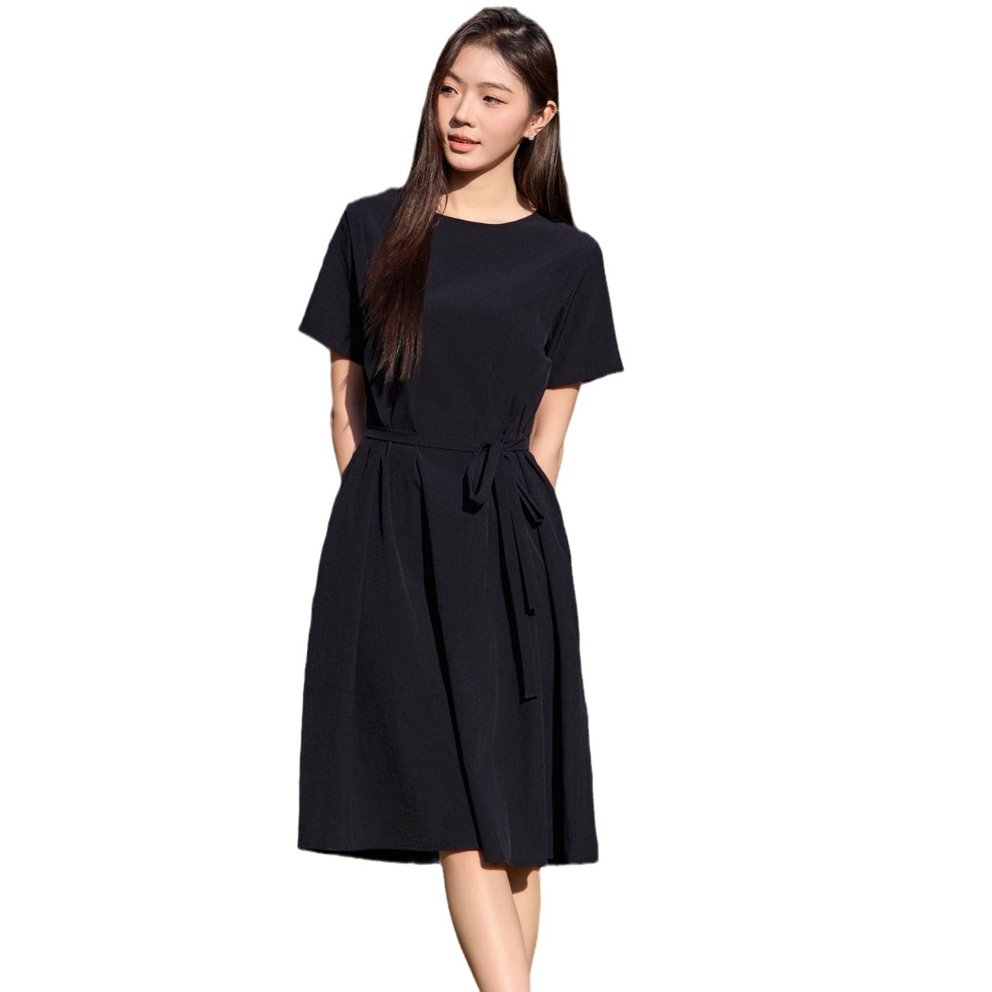 Summer Fashion Women&#039;s Dress Long Korean Loose Dress Slim