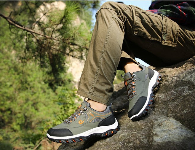 2023 Cross-border Men&#039;s Low-top Shoes Cross-border Large Size 46 47 Men&#039;s Shoes Wholesale Outdoor Leisure Sports Hiking Shoes