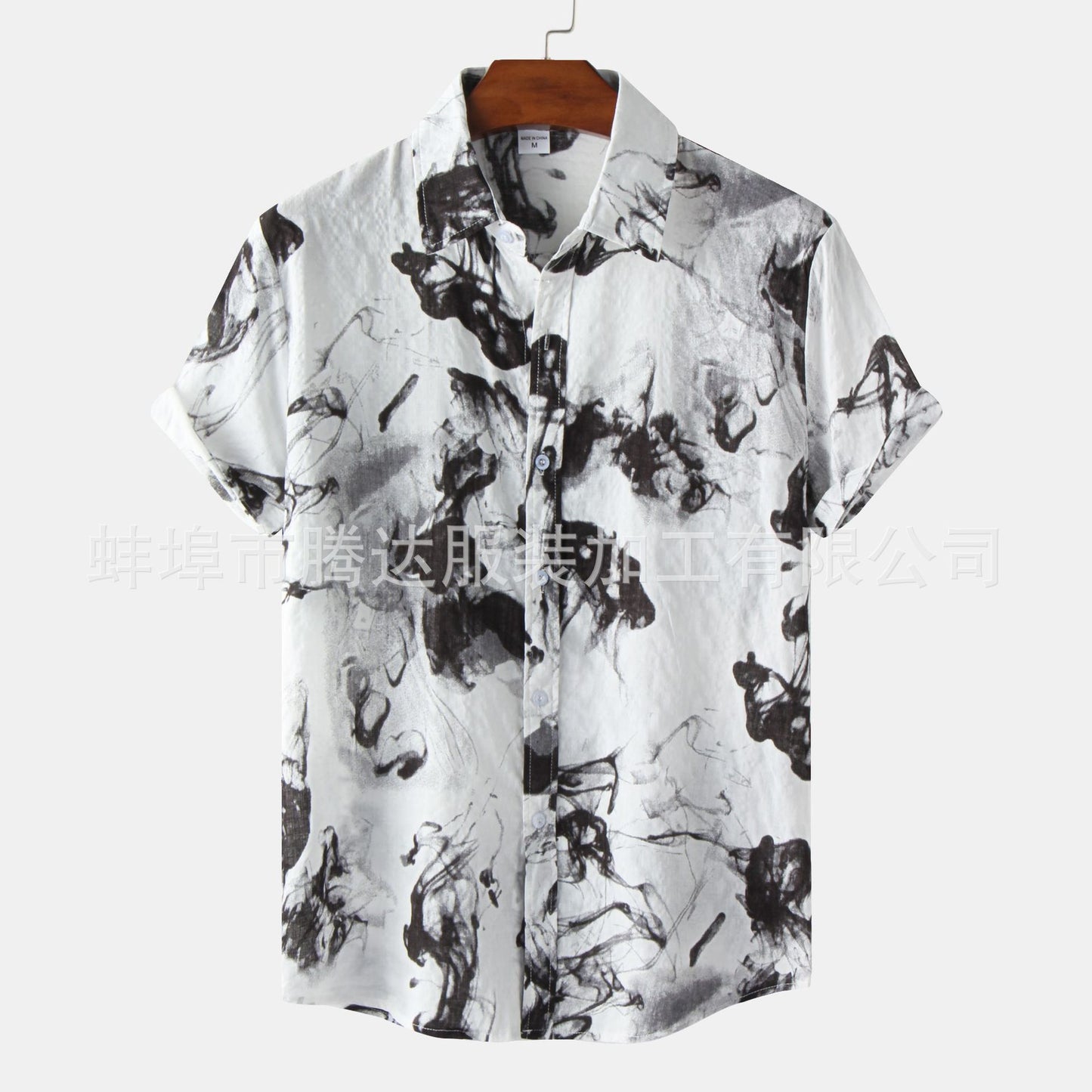 Fashion Trend Casual Printed Men&#039;s Casual Shirt