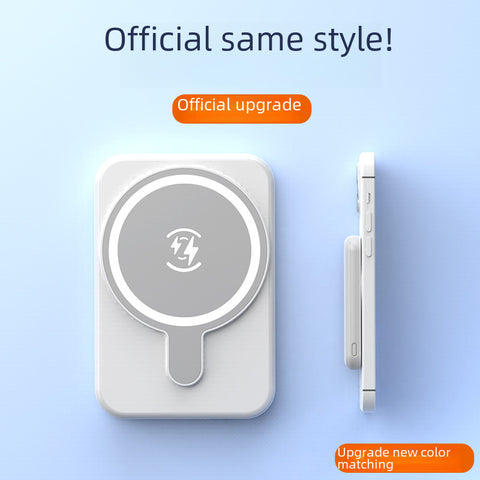 Magsafe Magnetic Wireless Power Bank Small Portable Mini Magnetic Wireless Power Bank