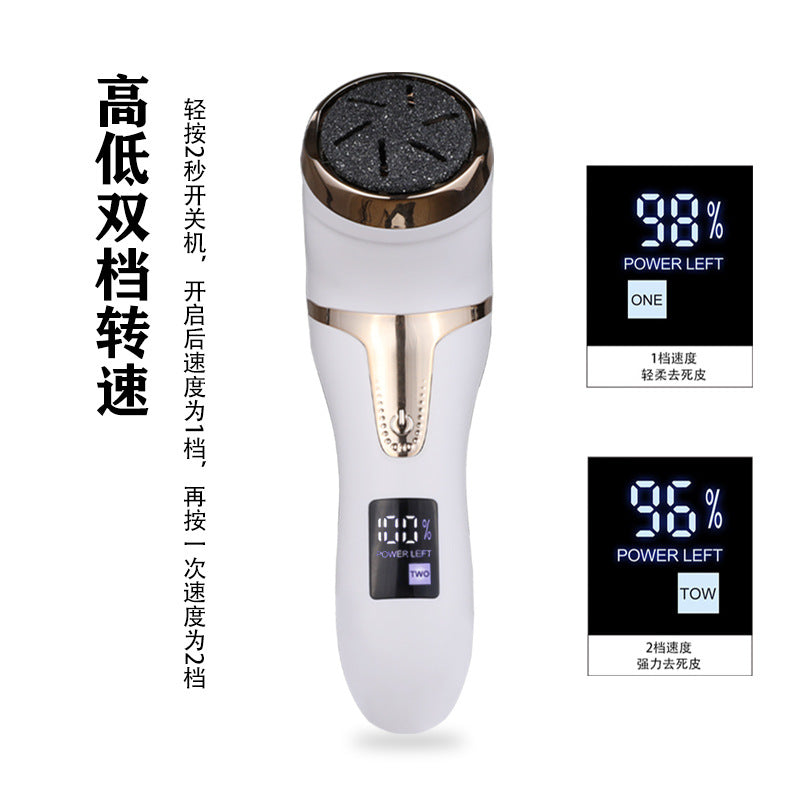 Cross-border New Electric Vacuum Foot Grinder LCD Digital Display Household Dead Skin Callus Removal Pedicure Machine Pedicure Foot Grinder