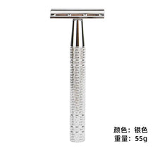 Razor Manual Razor Retro Beard Knife Stainless Steel Double-sided Blade Shaving Razor
