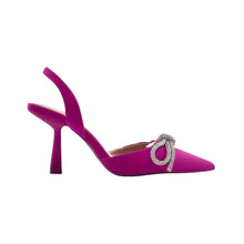 Summer New Women's Shoes Blue Rhinestone Bow High Heel Fine Heel Baotou Sandals Women's Large Size