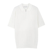 Texted Sweater Men's Short-sleeved Summer Breathable Korean-style All-match Fashionable