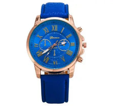Three eye watches, retro GENEVA, Geneva students, couples, watches, men&#039;s belts, quartz trends watches