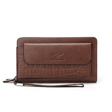 Men's Large Capacity Multi-compartment Business Soft Leather Handbag