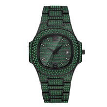 Niche Hip Hop Color Diamond Full Diamond Men's Watch