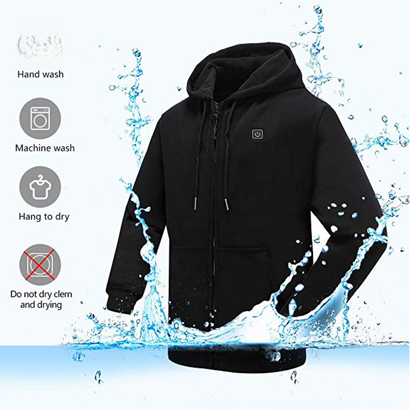 Heating Sweatshirt Heating Coat Hoodie Charging Treasure Charging Heating Sweatshirt Electric Heating Coat